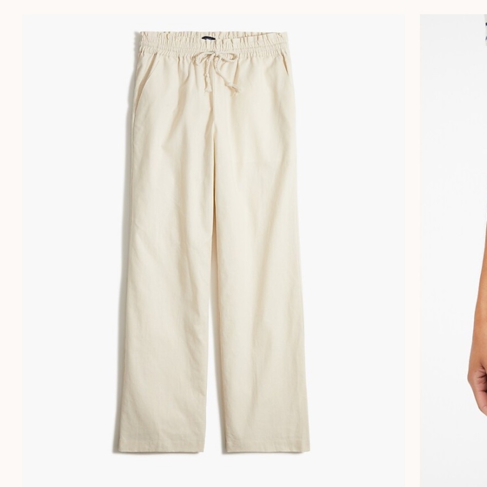 Jcrew linen pant